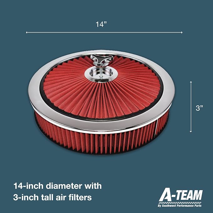 A-Team Performance High-Flow Air Cleaner Assembly - Image 7