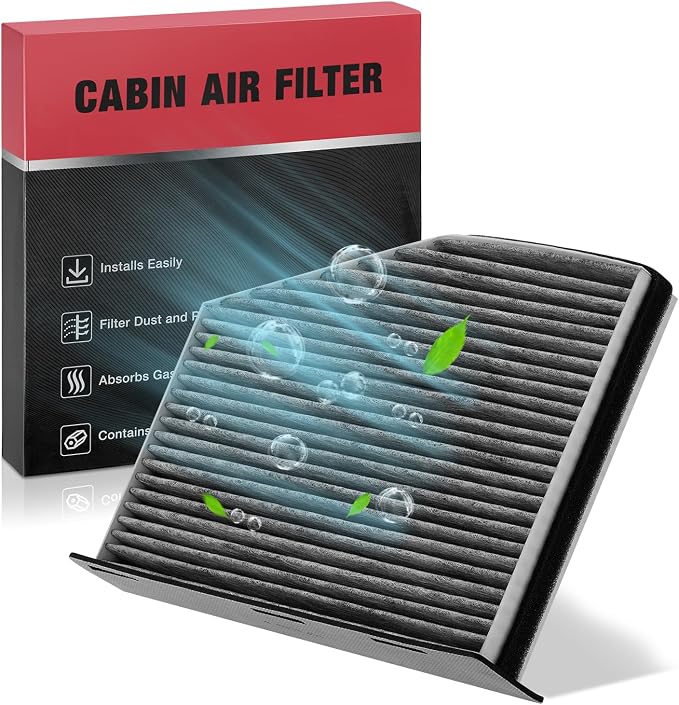 BDFHYK Cabin Air Filter with Activated Carbon Compatible with Volkswagen Passat by BDFHYK