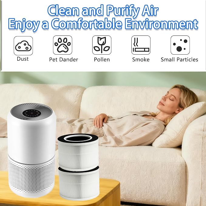TD-1500 Replacement Filters for Tredy TD-1500 & TD-1500BM ​​Air Purifiers - Image 5