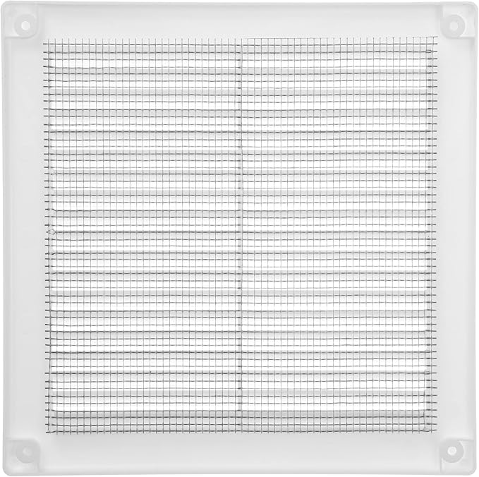 Vent Systems 6" x 6" Inch White Plastic Soffit Vent Cover - Image 6