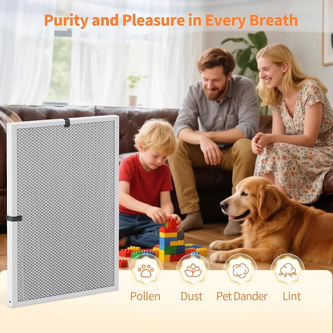 2-Pack 18x24x1 MERV 8 Reusable & Washable Electrostatic Air Filters - Image 7