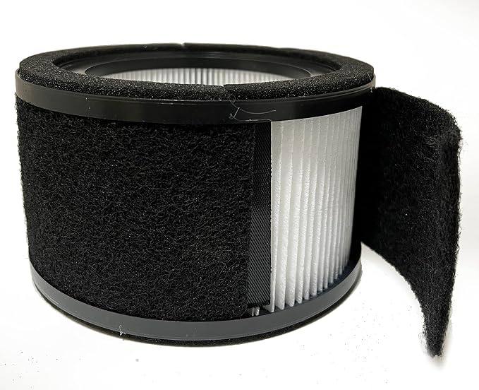 Nispira Replacement Filter L True HEPA + Activated Carbon Pre Filter Compatible - Image 4