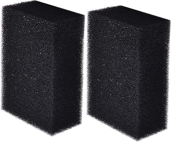 Hipanda Filter Foam Sponges, Bio Sponge Filter Media Pad, Cut-to-Size Foam by ALEGIAquarium