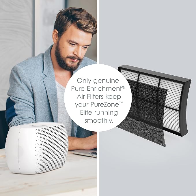 Pure Enrichment® Genuine 2-in-1 True HEPA Official Replacement Filter - Image 2