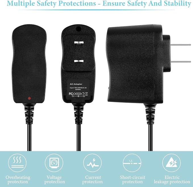 AC Adapter Compatible with Labcharge Ionic Air Purifier Power Supply Cord Mains - Image 2