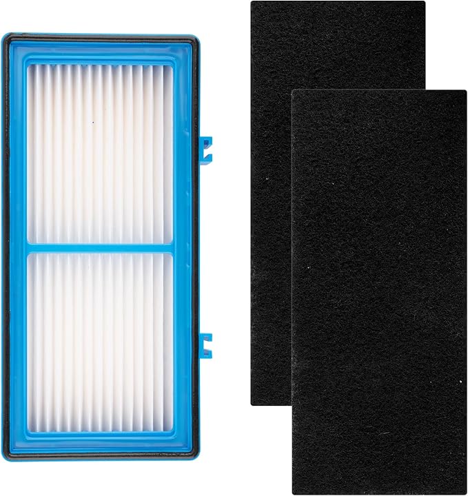 AER1 Filter 1 HEPA Filters + 2 Carbon Booster Filters Compatible by BRUVISH