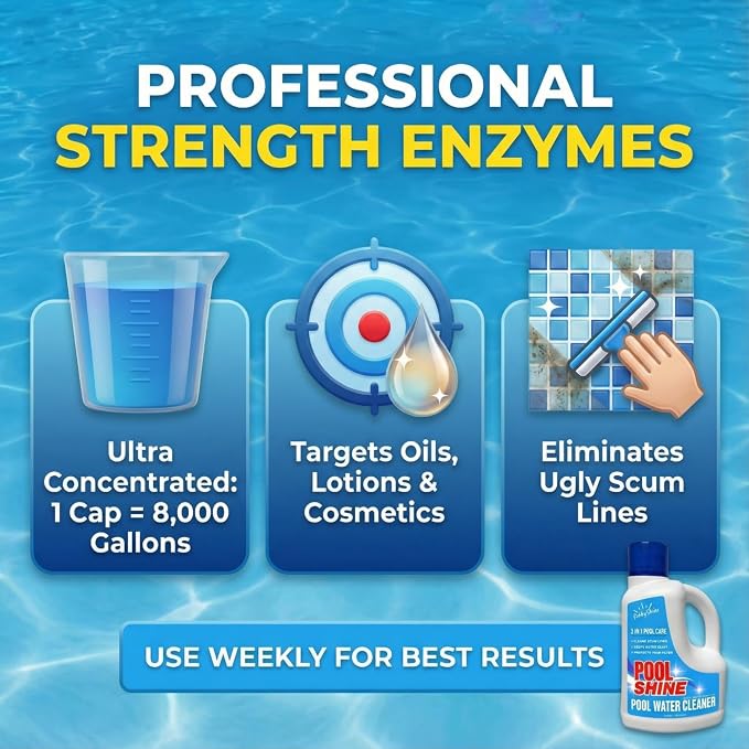 3-in-1 Pool Cleaner & Clarifier - Image 7