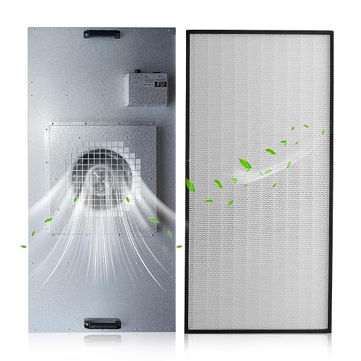 JJFFTAO，HEPA H14-Filter Laminar Flow Hood Updated FanFilter Unit（Include HEPA by JJFFTAO