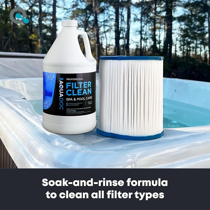 Hot Tub Filter Cleaner Soak, Pool Filter Cleaner & Pool Cartridge Cleaner - Image 2