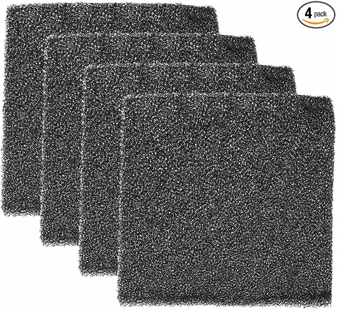 Fan Replacement Filters 4 Pcs Fan Filter Foam Sponge by Unknown