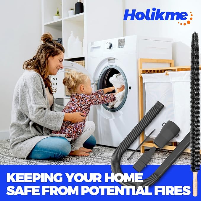 Holikme Dryer Vent Cleaner Kit 2 Pieces - Image 7