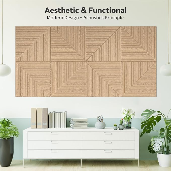 Art3d 6-Pack Self-Adhesive Acoustic Wall Panels - Image 9