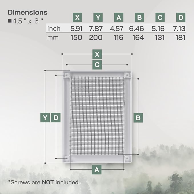 Vent Systems 4.5" x 6" Inch - Image 2
