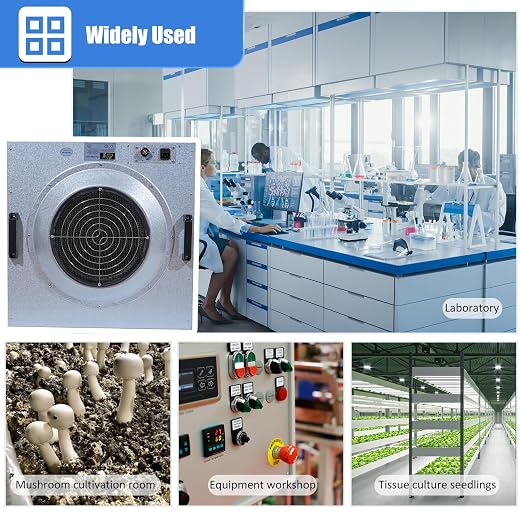 FFU HEPA H14-Filter Laminar Flow Hood Updated FanFilter Unit（Include HEPA - Image 9