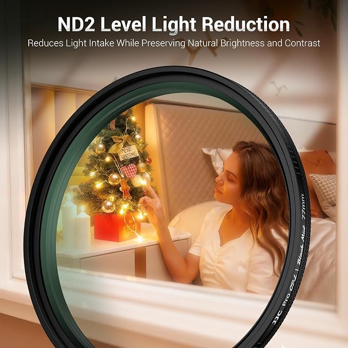 58mm Black Diffusion 1/4 & Reflectivity CPL 2 in-1 Filter - Image 8