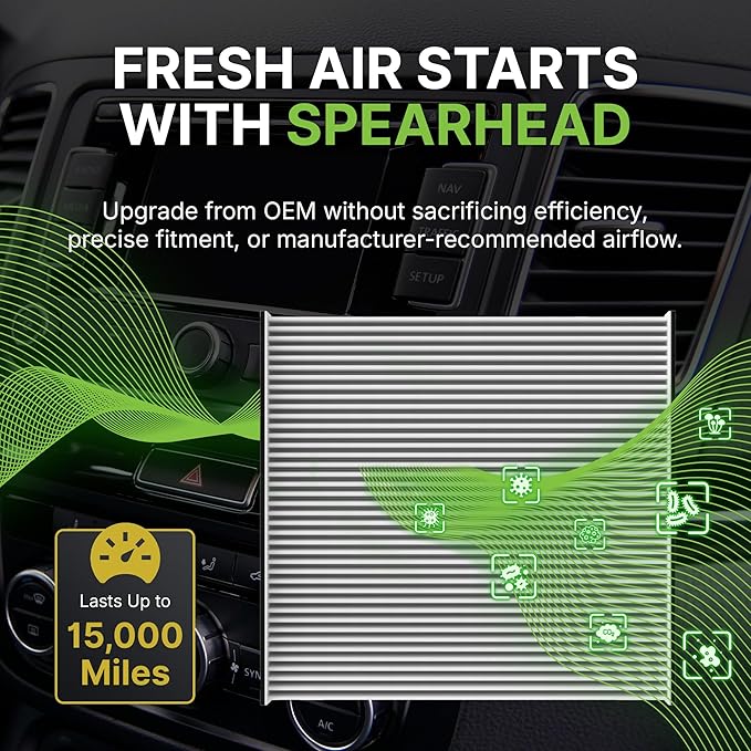 Spearhead OEM+ Particulate Breathe Easy Cabin Filter | Fits 2014-20 Rogue - Image 5