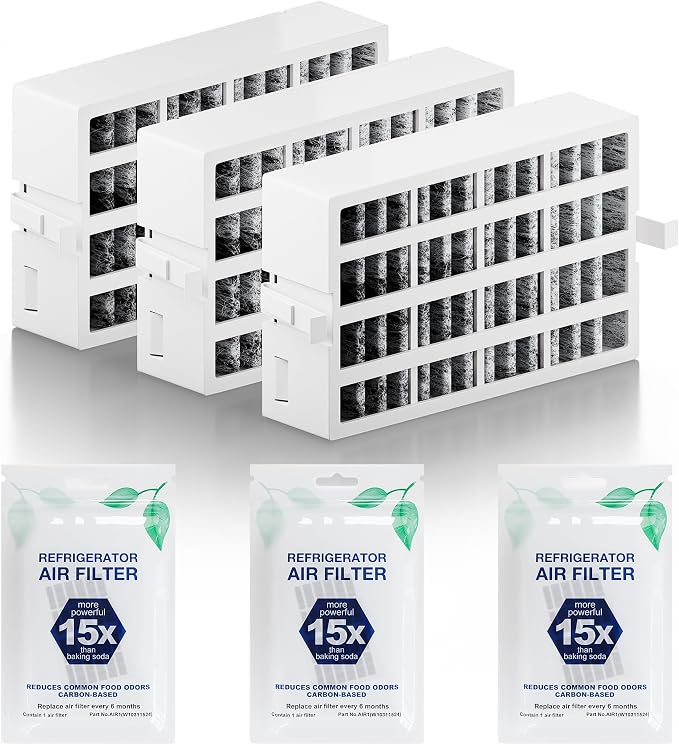 W10311524 AIR1 Refrigerator Air Filter Cartridge Replacement by Funmit