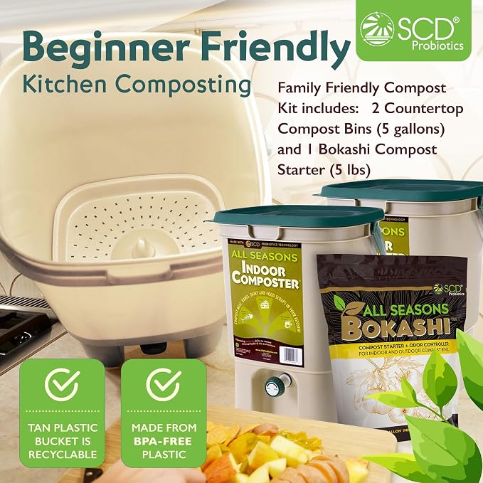 All Seasons Indoor Composter Starter Kit - Image 2