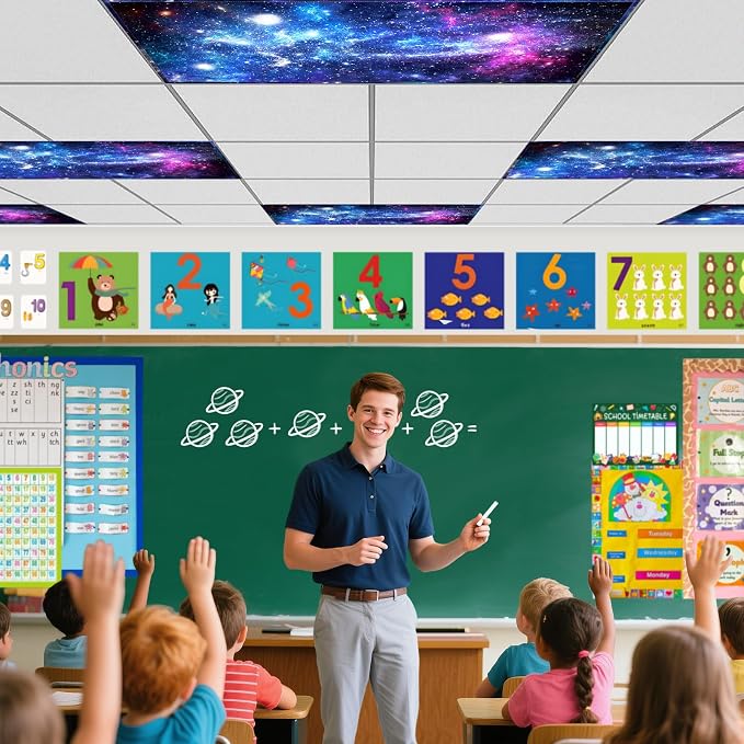 Fluorescent Light Covers with 10 Strong Magnets - Image 6