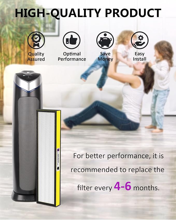 3 Pack FLT5000 True Hepa Replacement Filter C - Image 5