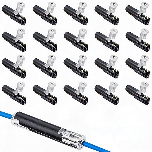Single Wire Plug-in Connector, 20 Pack, 16-18 AWG, by Unknown