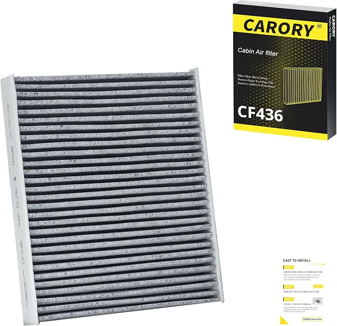 Cabin Air Filter w/Activated Carbon by Carory
