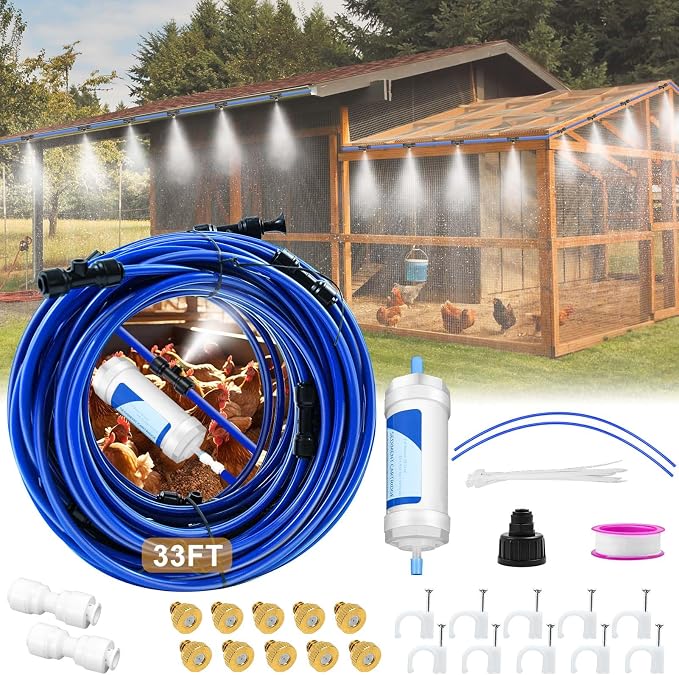 Upgraded 33FT Chicken Coop Cooling System - Image 8