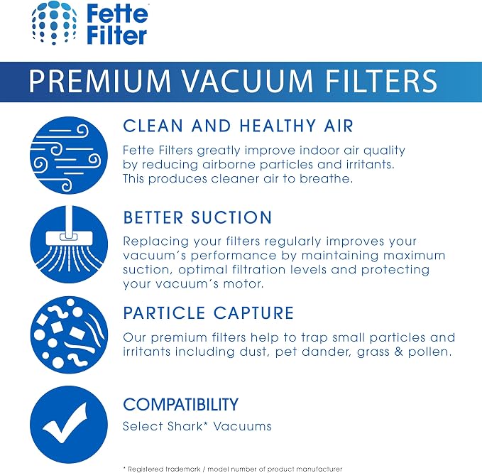 Fette Filter - AZ3000 Vacuum Replacement Filters and Odor Kit Compatible - Image 6