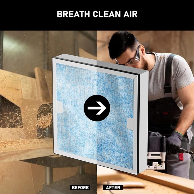 HEPA & Activated Carbon Filter Replacement Set Compatible - Image 5