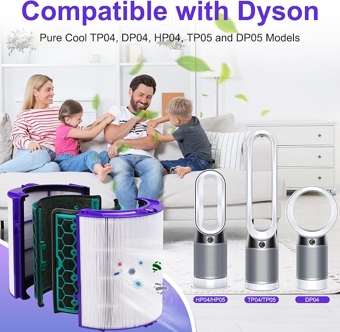 TP04 Replacement Filter for Dyson HP04 TP04 DP04 TP05 DP05 Air Puri-fi-er - Image 2