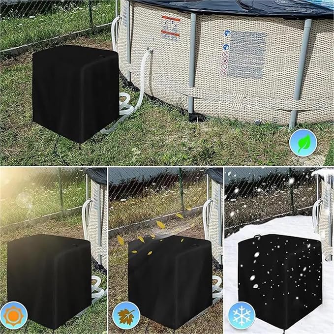 Cover for Pool Pump Filter Sand Cylinder Sunscreen Anti-UV Ground Enclosure - Image 5