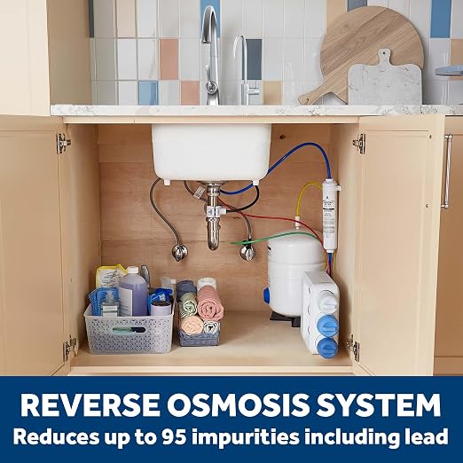 GE 5-Stage Reverse Osmosis Under Sink Water Filtration System - Image 3