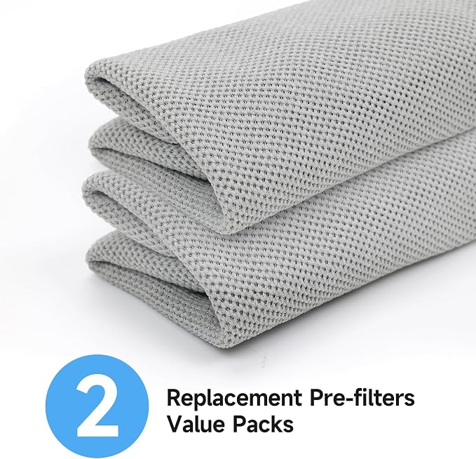 2 Packs 411i max Fabric Pre-filter Cover Replacement Filter - Image 4