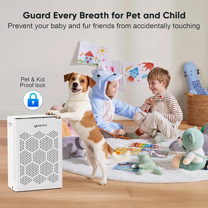 DAYETTE Air Purifiers for Home Large Room Up to 2400 Ft² - Image 7