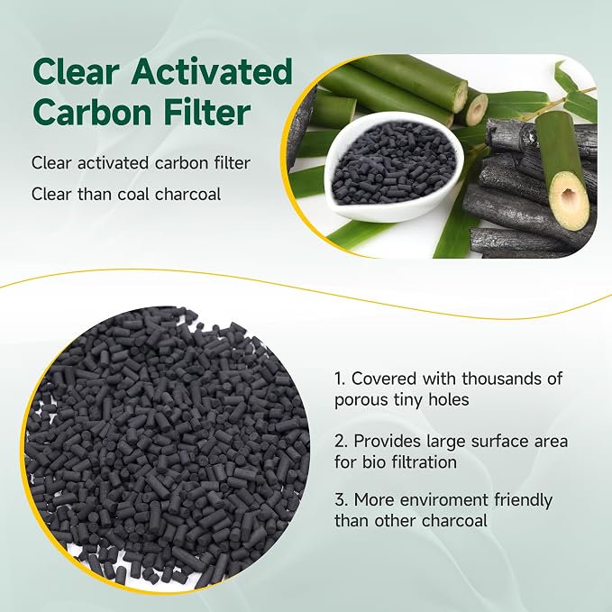 4 Packs 210g Odor Absorbing Activated Carbon Filter Refills - Image 4
