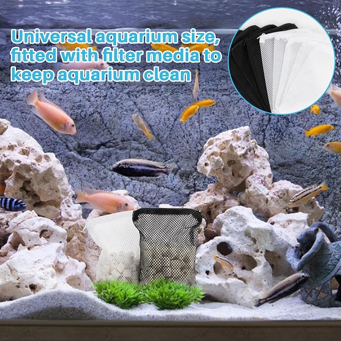 MAQIHAN 10pcs Aquarium Filter Media Bags - Image 7