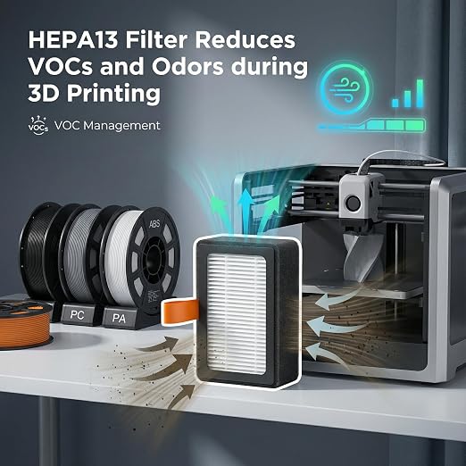 3D Printer Activated Carbon Air Filters Compatible - Image 3