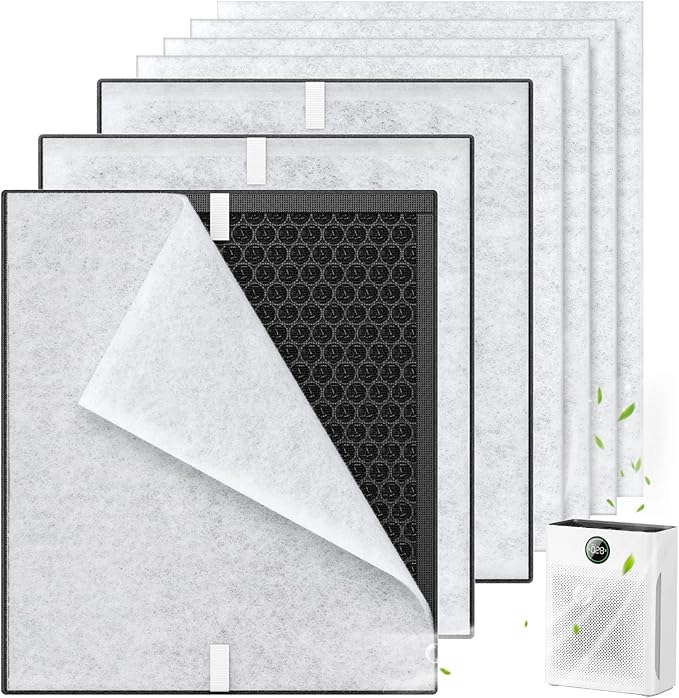 3 Pack PR1 Replacement Filter for Mooka Mode PR1 Air Purifier, HEPA & Activated by AddtoYourCart