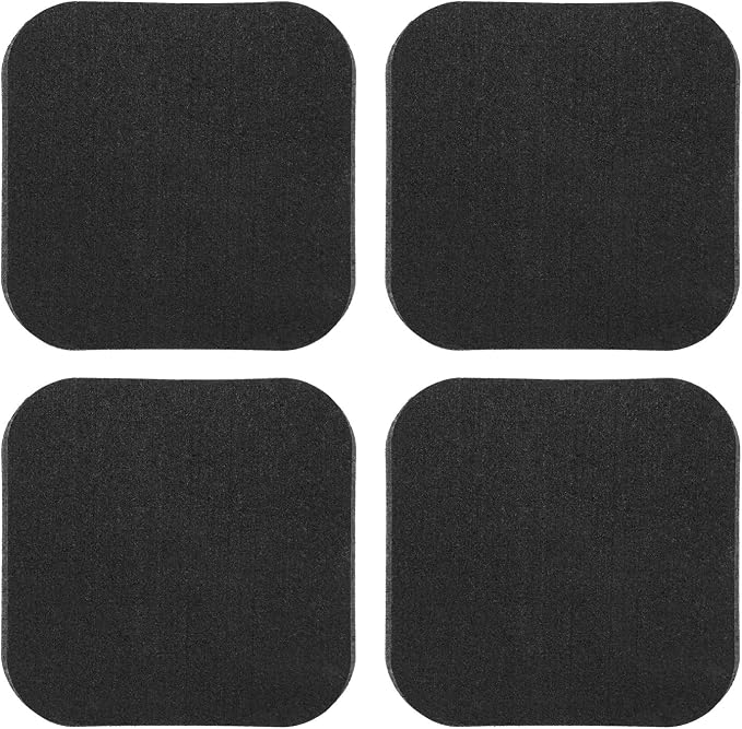 4Pcs Treadmill Mats, Coolrunner High Density Equipment Pads Noise Reduction by Coolrunner