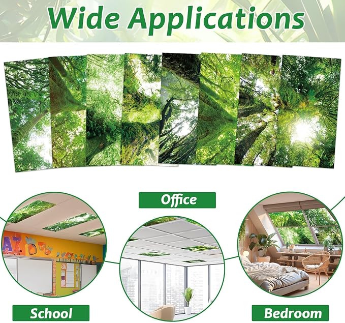 8 Pcs Fluorescent Light Covers - Image 4