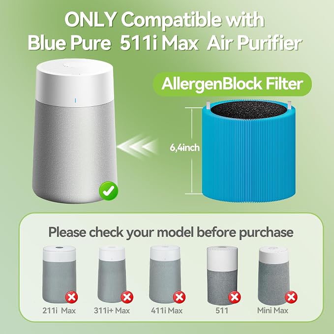 511i Max Filter Replacement Compatible - Image 2