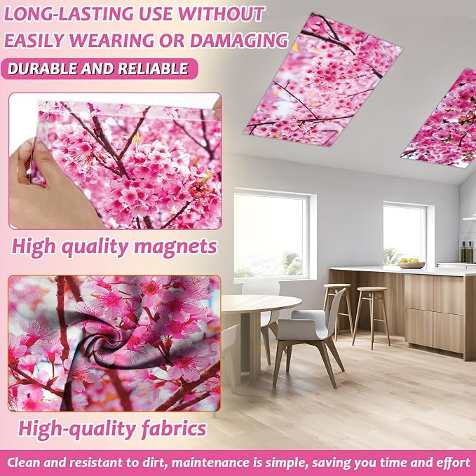 Wiooffen 4 PCS Fluorescent Light Covers - Image 3