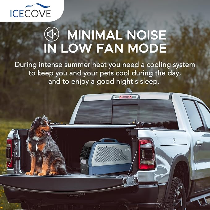 IceCove Portable Air Conditioner, 2500BTU Fast Cooling Car AC Unit, 250W Low - Image 9