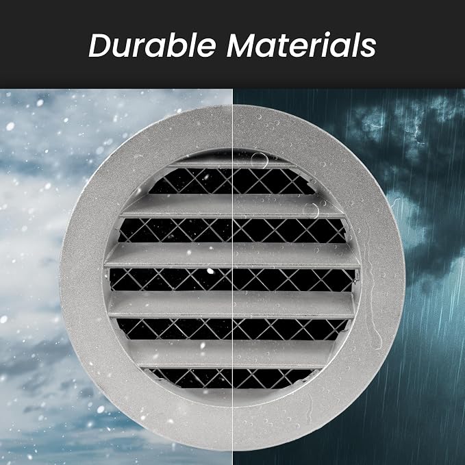 4" Brown Vent Cover - Image 4