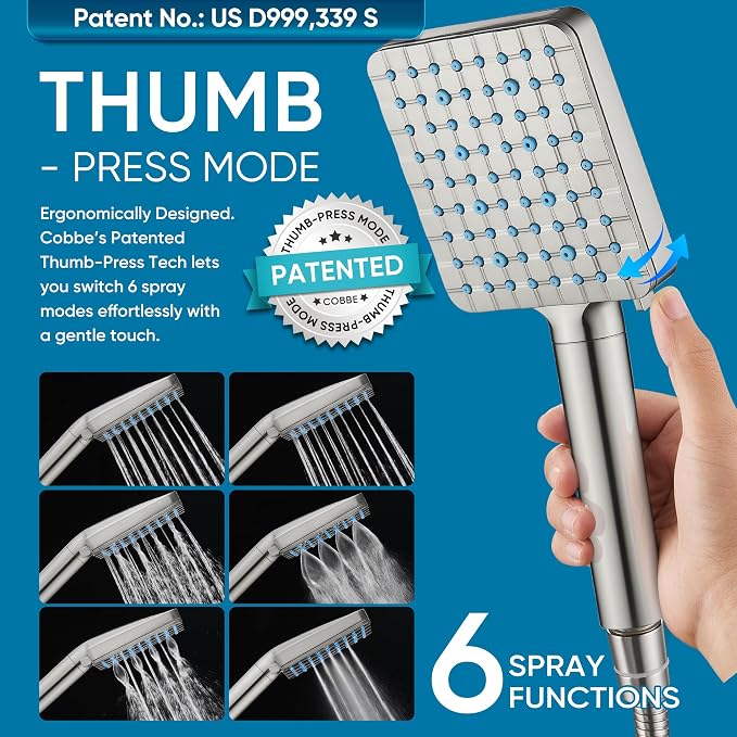 Cobbe Filtered Shower Head - Image 4