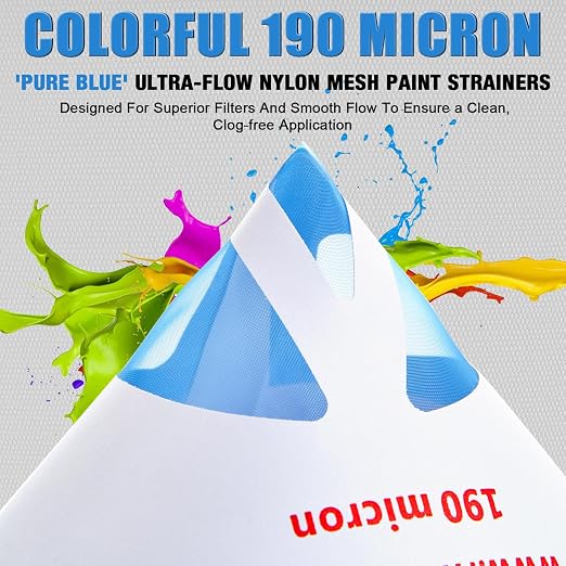 100 Pack of Premium Paint Strainers - Image 2