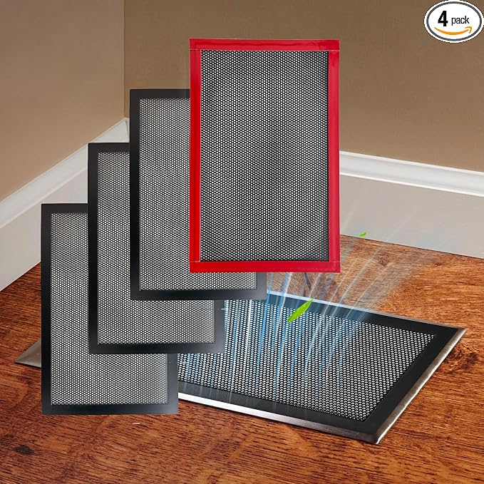 4 Packs Floor Register Vent Cover, Stone & More by Unknown