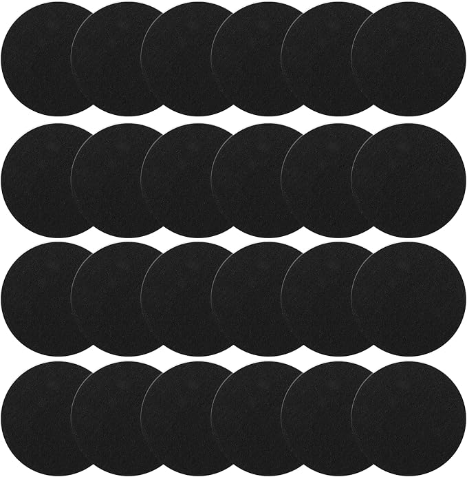 24 Pack Compost Bin Filter, 6.7 Inch Charcoal Filters by Unknown