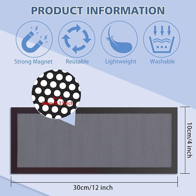 8 Pack Strong Magnetic Floor Vent Cover - Image 2