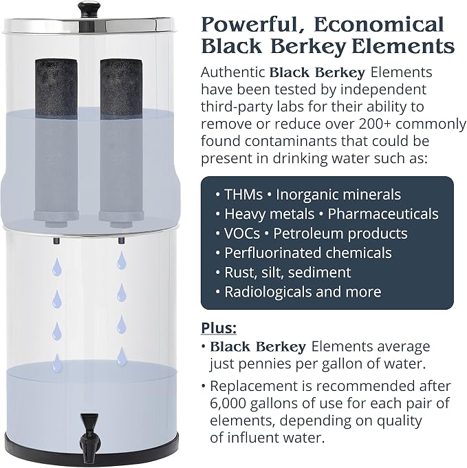 Berkey Authentic Black Berkey Purification Elements - Image 2